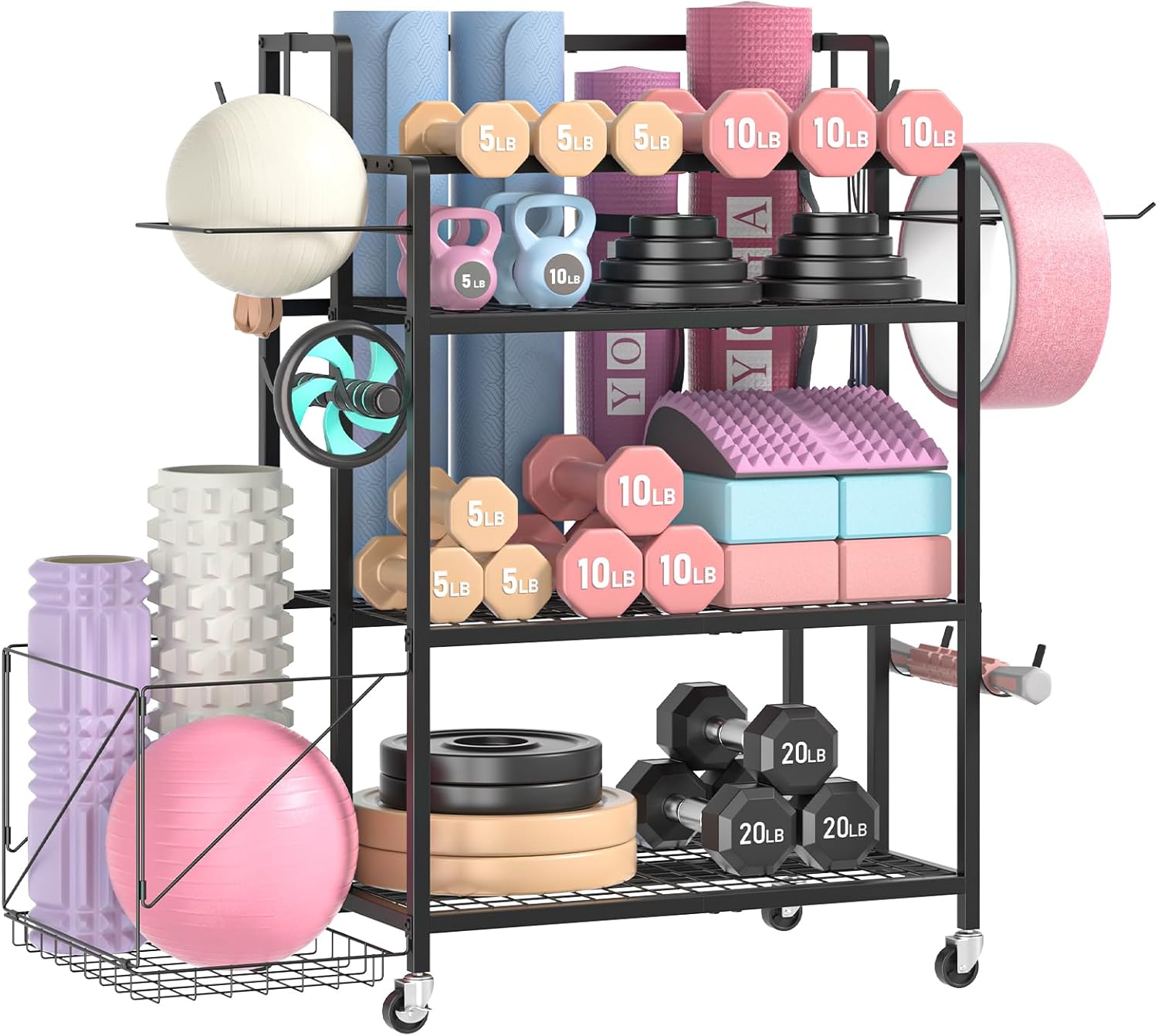 Home Gym Equipments - 홈짐 보관함, 재질 및 색상 미정,