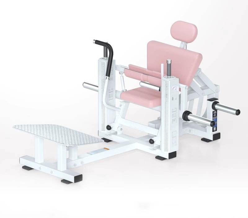 Home Gym Hip Thrust Machine - 유니섹스 플레이트 로디드 글루트 브리지 머신
