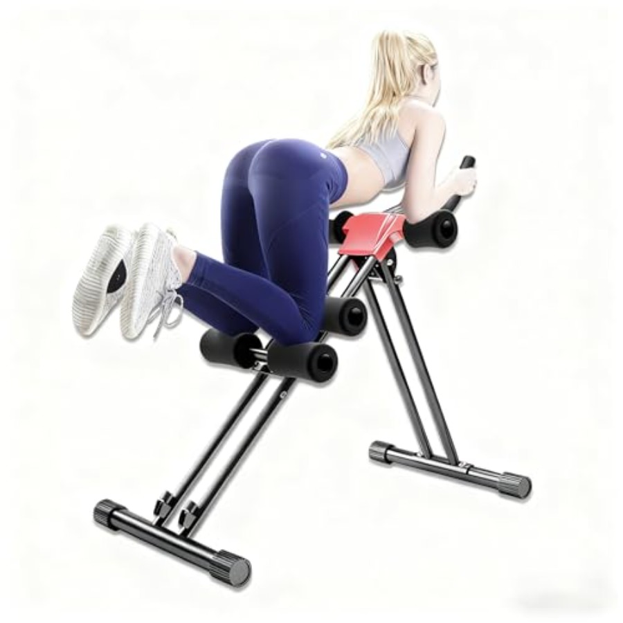 Home Gym Foldable - 홈짐 로잉 및 복근 운동기구 4-in-1,