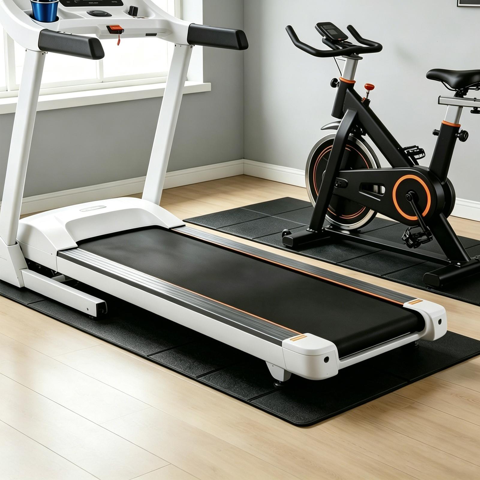 Home Gym Equipments - 바닥용 런닝머신 패드 미끄럼 방지 진동