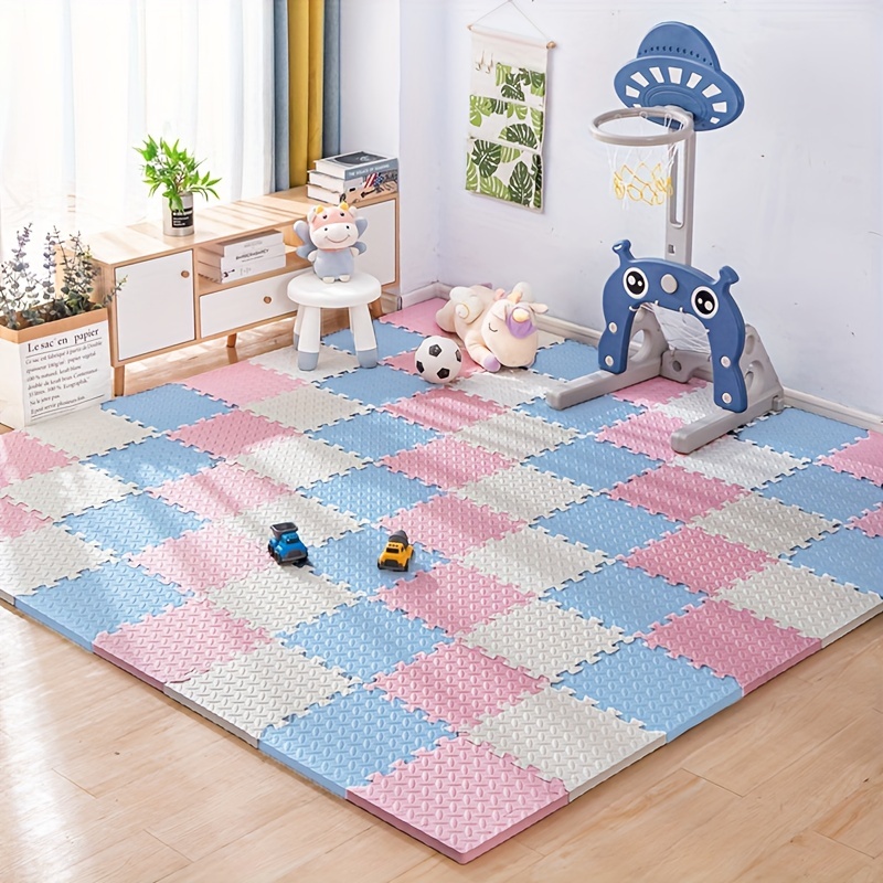 Home Gym On Carpet - 30*30cm 스포츠 짐 매트 보호용 EVA