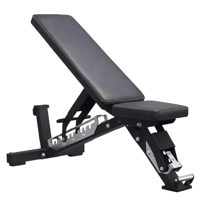 Home Gym Foldable - 조절 가능한 덤벨 접이식 벤치 -