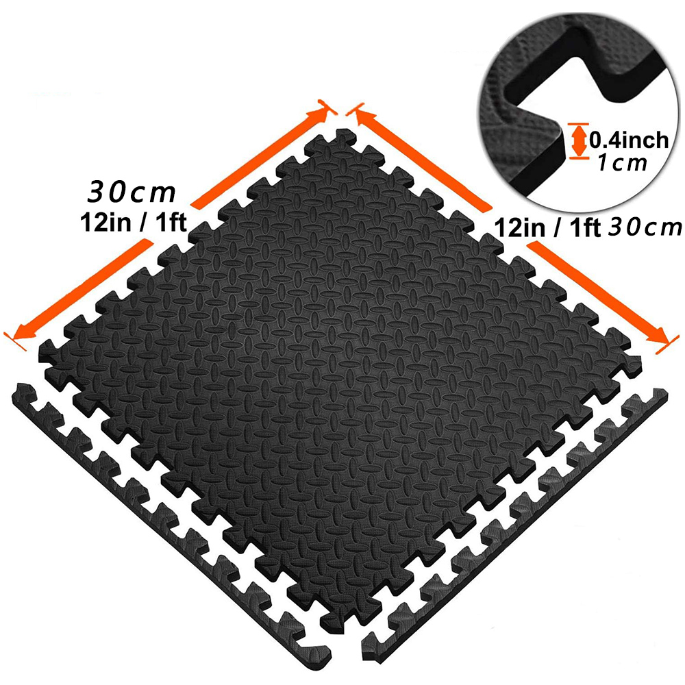 퍼즐 피트니스 매트 EVA 인터로킹 폼 바닥 타일 스포 - Home Gym On Carpet 리뷰 및 가격