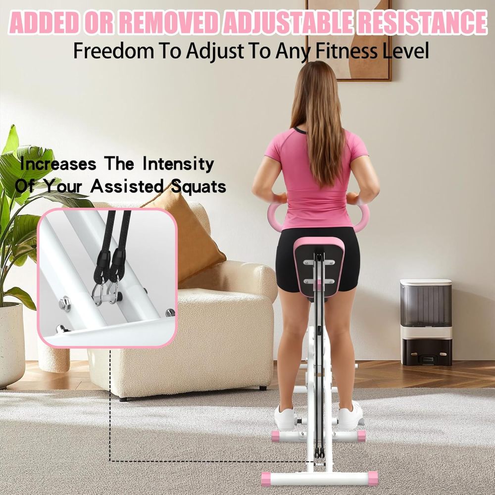 접이식 홈 스쿼트 머신 (저항 밴드 포함), 홈 짐 피 - Home Gym Hip Thrust Machine 리뷰 및 가격
