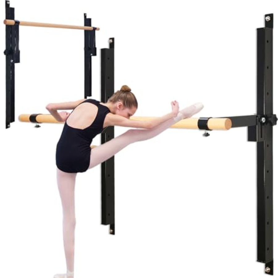 벽걸이형 발레 바 4피트 5피트 높이 조절 가능 접이식 - Home Gym Foldable 리뷰 및 가격