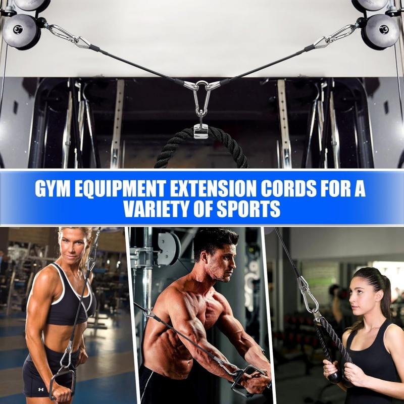 1/2개입 짐 케이블 연장 케이블, 보우플렉스 홈짐 액 - Home Gym Bowflex Machine 리뷰 및 가격
