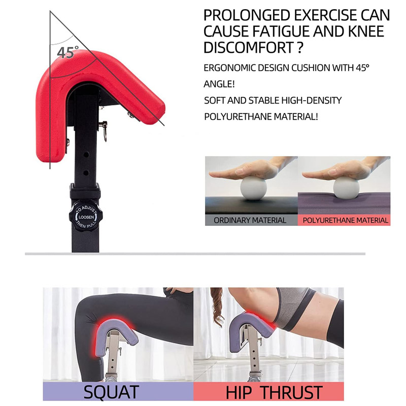 접이식 상업용 푸쉬업 3 in 1 딥 스쿼트 머신 (밴 - Home Gym Hip Thrust Machine 리뷰 및 가격