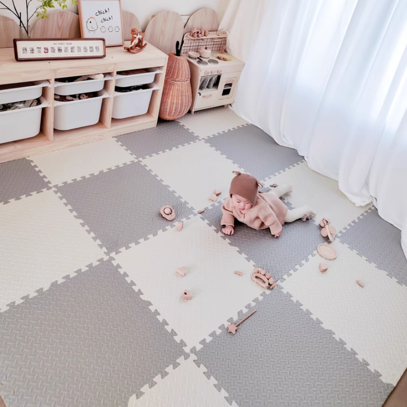 새로운 60x60cm 어린이 방 퍼즐 깔개 EVA 폼  - Home Gym On Carpet 리뷰 및 가격