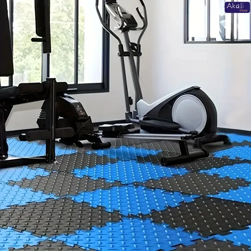 EVA 인터로킹 폼 바닥 타일 30x30cm 미끄럼 방 - Home Gym On Carpet 리뷰 및 가격